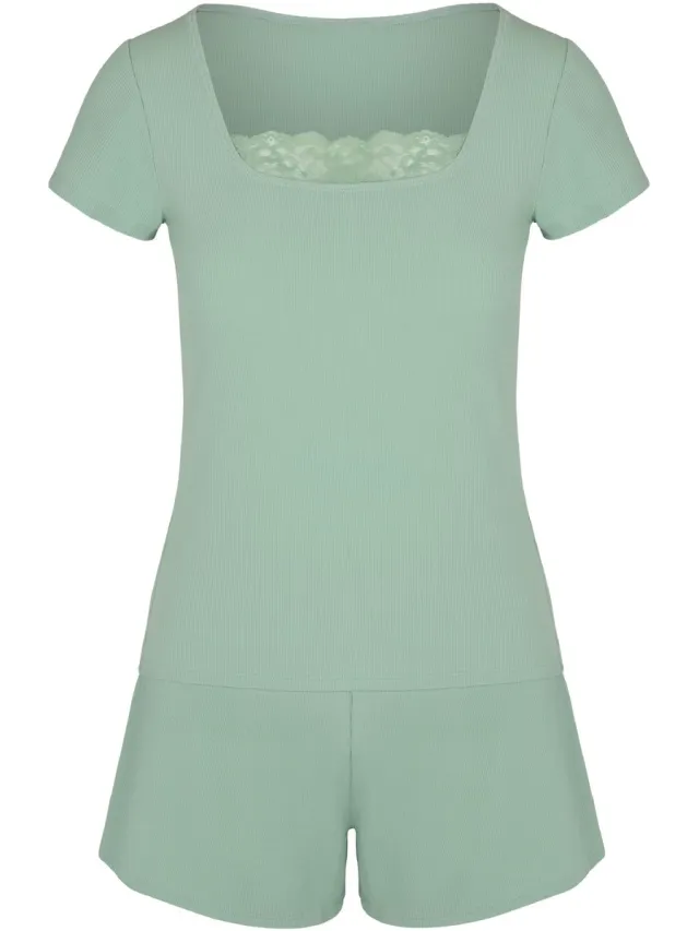 Hunkemöller Pyjama Set Groen