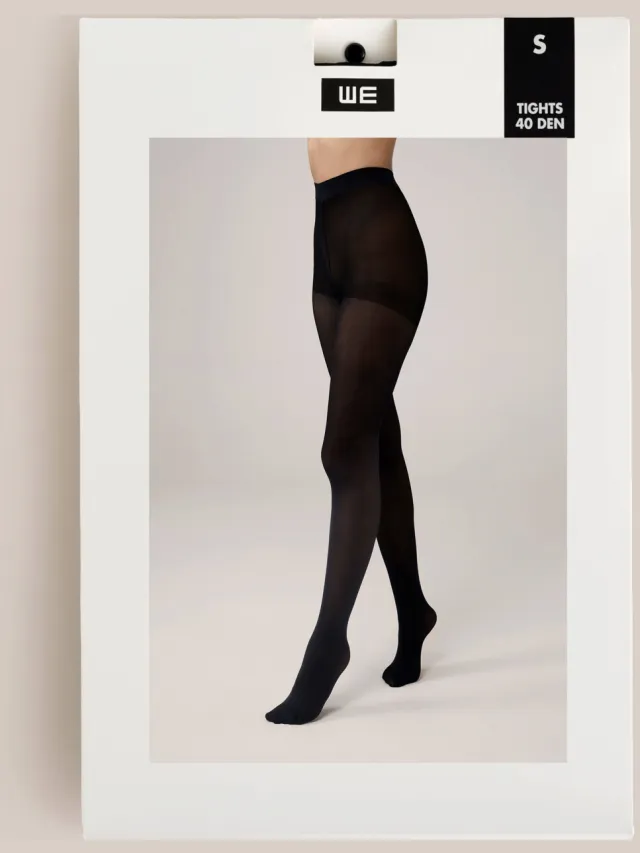 WE Fashion panty 50 denier zwart, foto 2