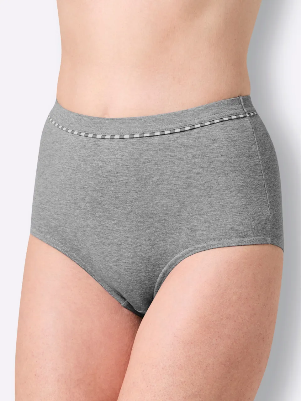 Tailleslip grijs gemêleerd