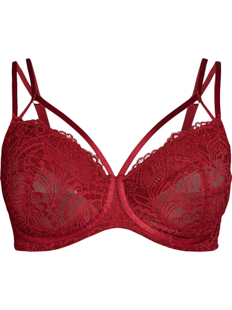 Zizzi Plus beugel-bh rood, foto 2