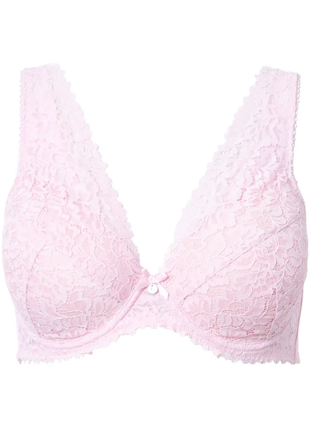 TruYou Dames - TRUYOU beugelbeha kant zachte cups - Babyroze