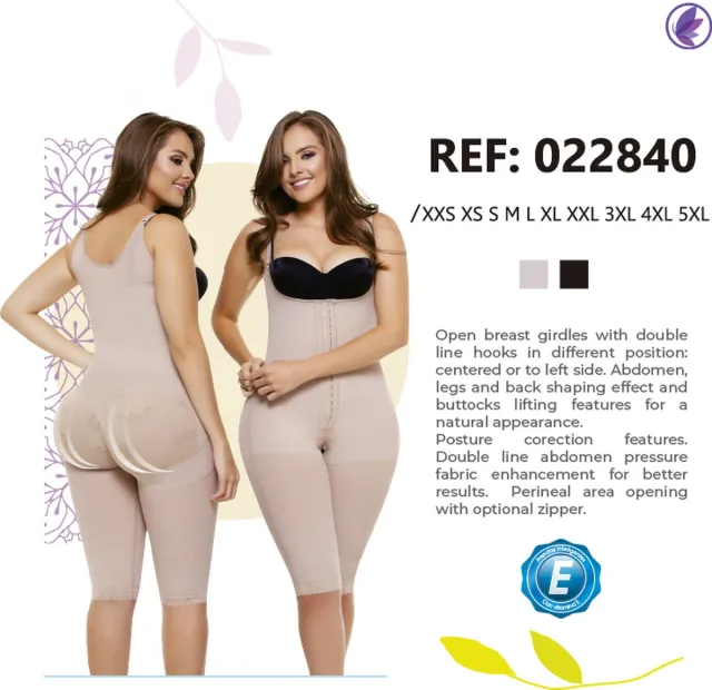 Fajitex FAJA COLOMBIANAS | BODYSUIT DAMES | COLOMBIAANSE SHAPEWEAR | DRUKPAK BBL BUIKWANDCORRECTIE LIPOSUCTIE POST OPERARTIEF Beige 022841