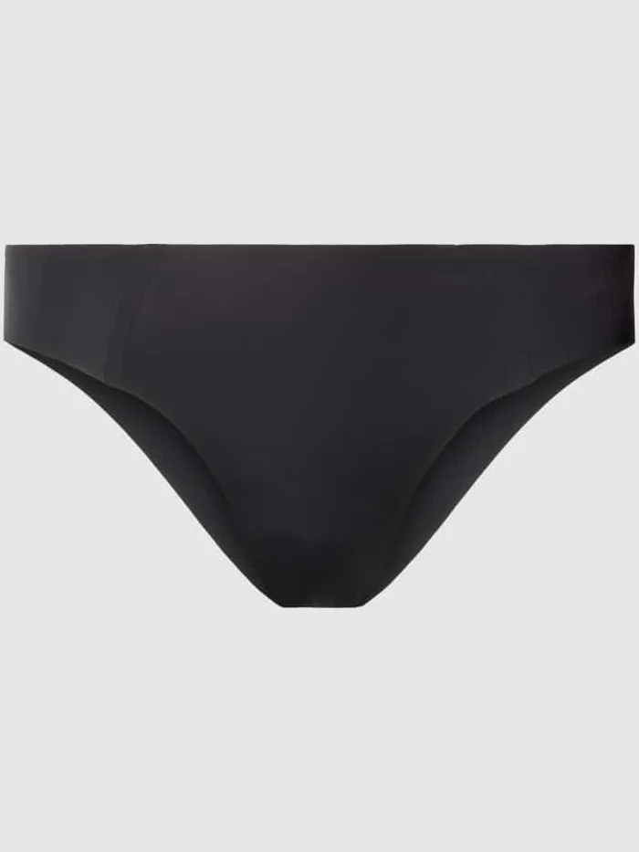 Sloggi Slip met labelprint, model 'ZERO FEEL 2.0' zwart
