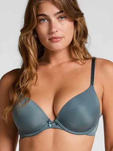 Hunkemöller Voorgevormde beugel bh Plunge Blauw