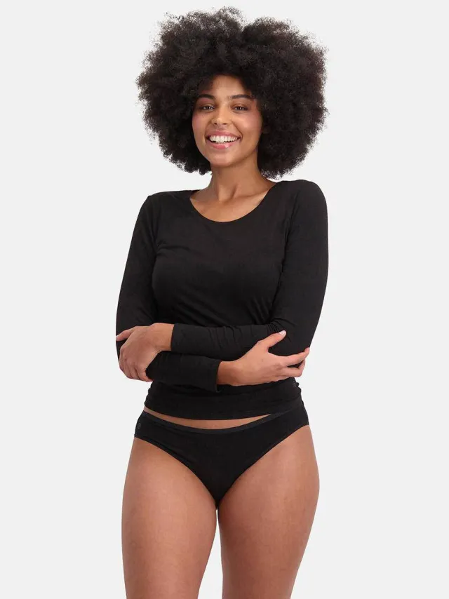 Bamboo Basics slip Julia met bamboe zwart, foto 3