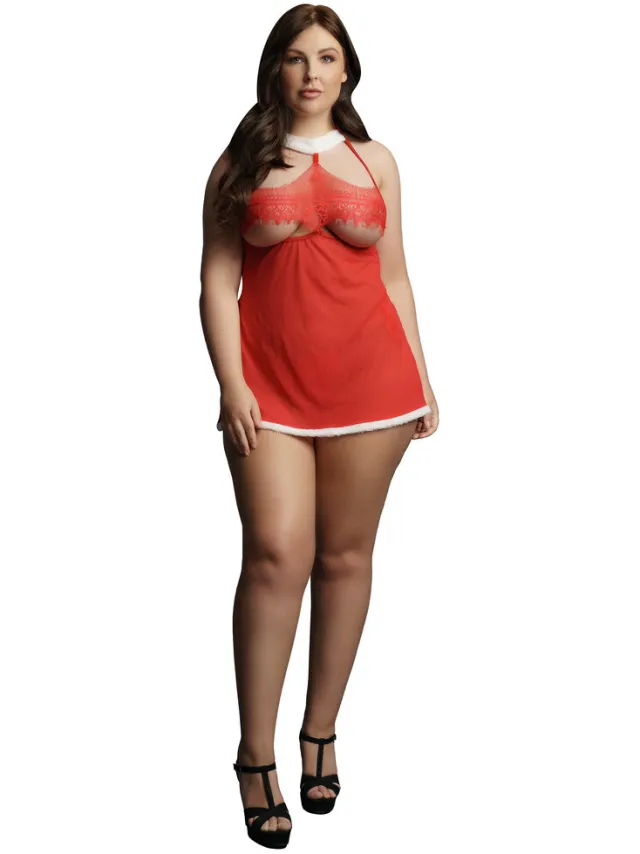 Le Désir by Shots Merry Babydoll - Plus Size