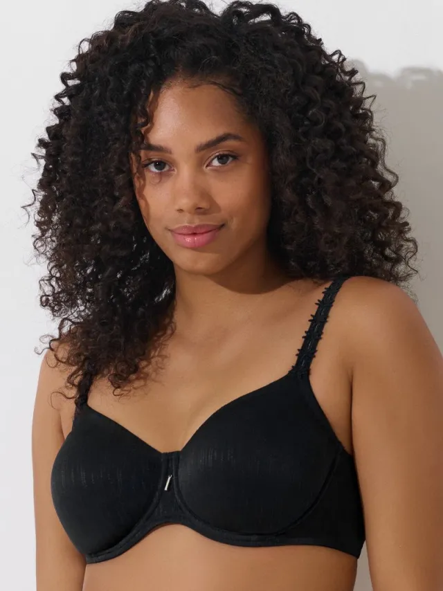 Lisca Zwarte Lisca Gracia Moulded beugel bh F – G - Zwart - Maat