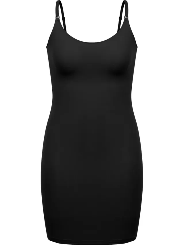 Spanx Hollywood Socialight - Cami Full Slip - Kleur Zwart - Kleur Zwart