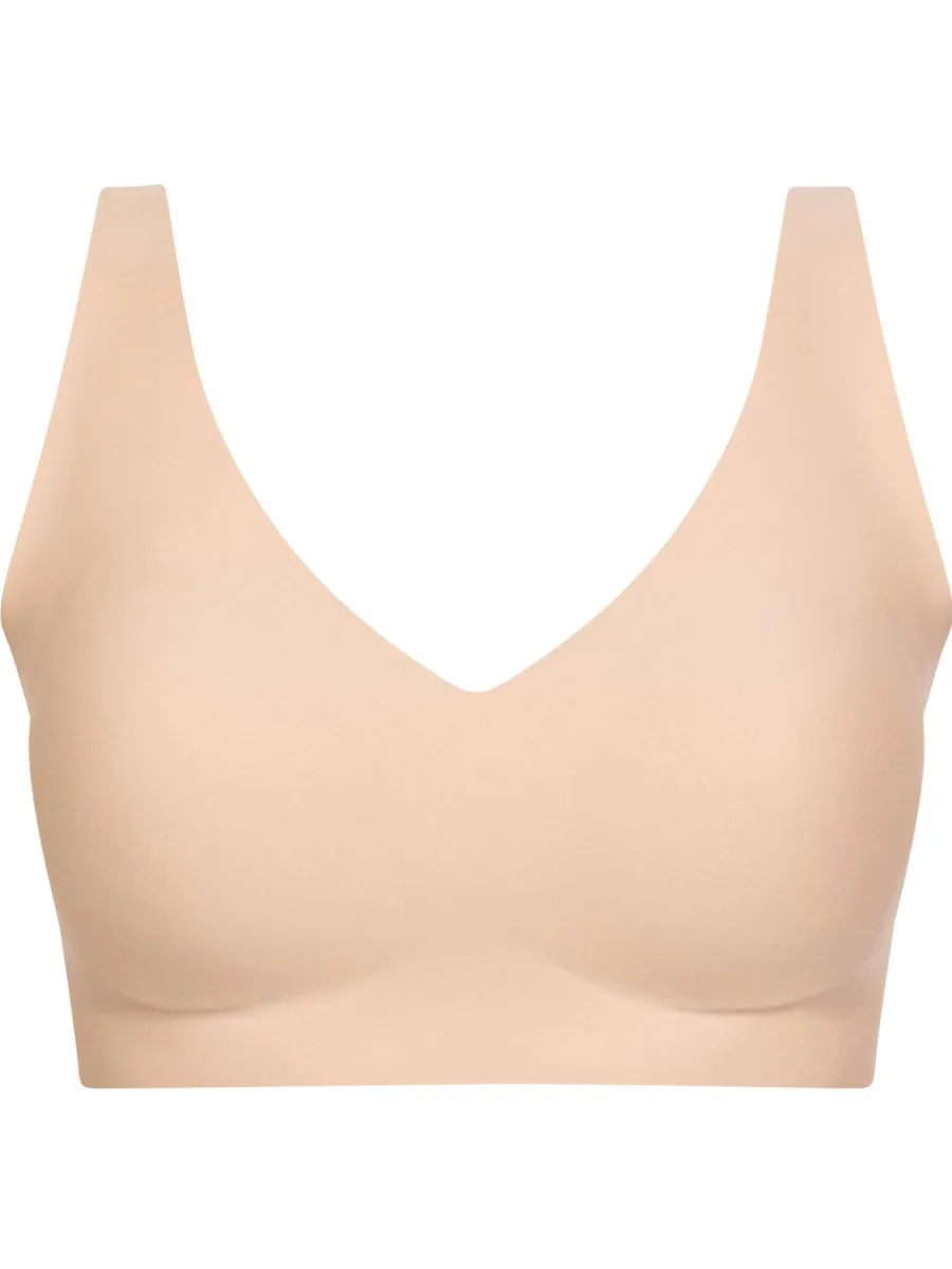 Chantelle Soft Stretch Power seamless bh zonder beugel beige, foto 2