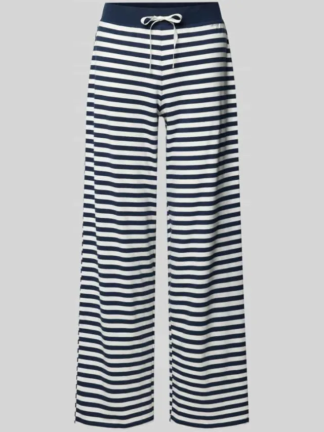 SKINY Wide fit pyjamabroek met elastische band Donkerblauw