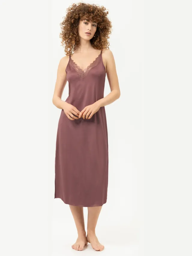 Mey Negligé Serie Pure Shine Lace Java rood