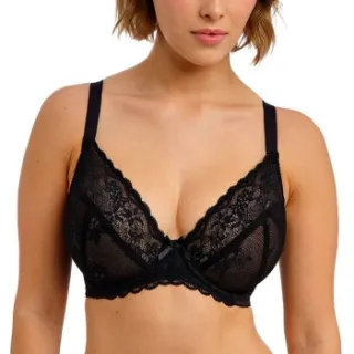 Freya Quinn plunge beugel-bh zwart Zwart,Roze