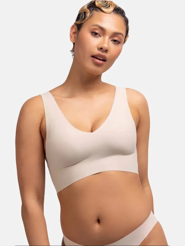 Dorina Bralette Airlite/harper - Soft BH - licht gevuld - Copy - XXL - Beige