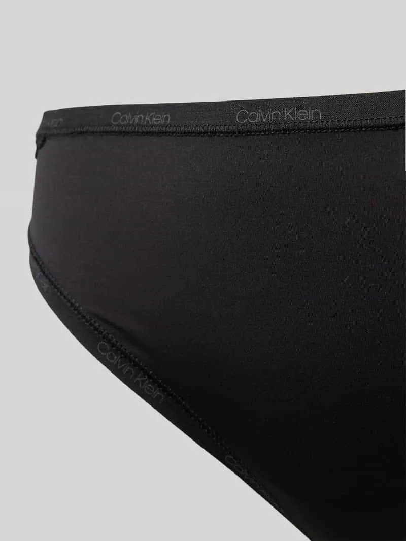 Calvin Klein String met labelprints zwart, foto 2
