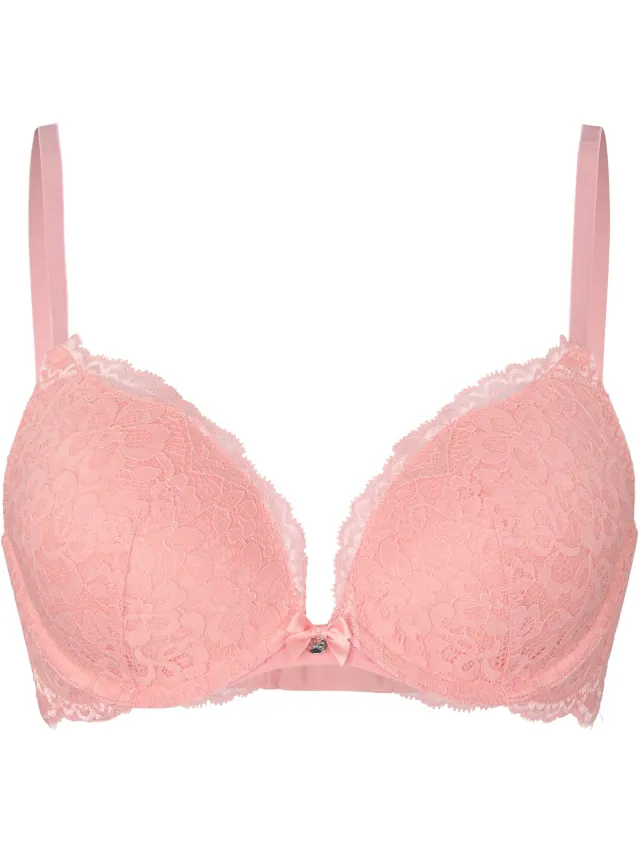 Hunkemöller Marine Padded Push-Up Underwired Bra Roze