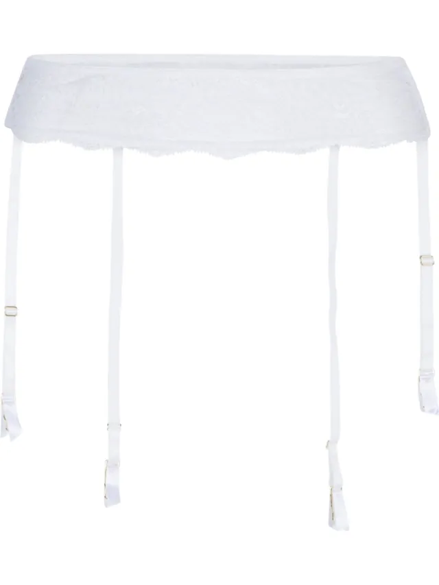 LingaDore Jarretelgordel Off white