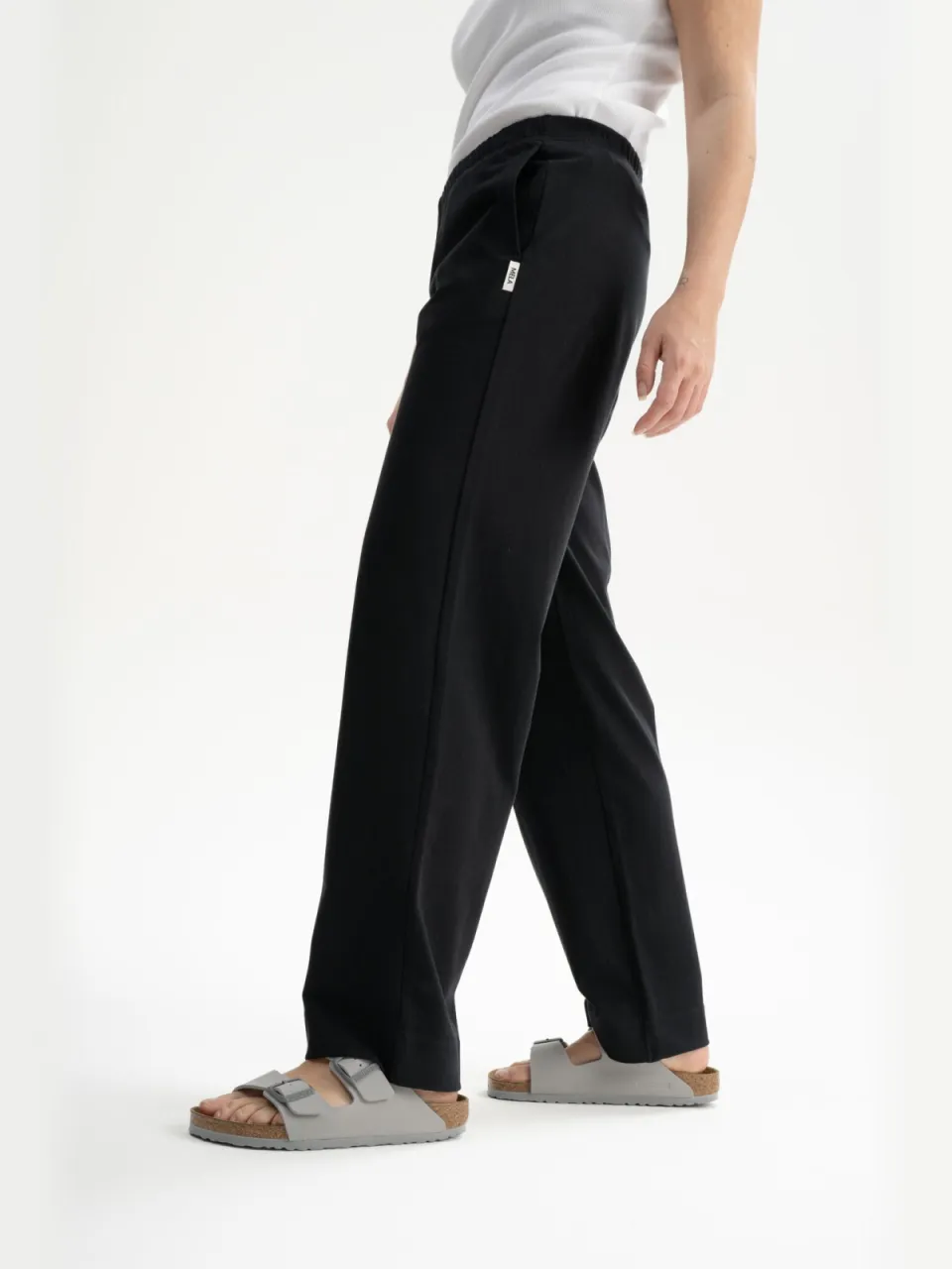MELA dames vegan Loungebroek Kirani Zwart, foto 2