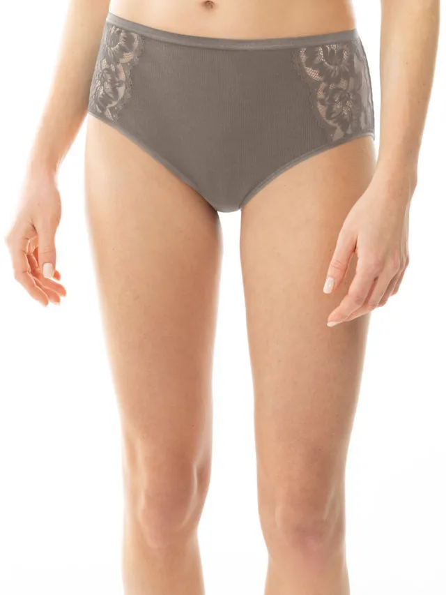 Mey Tailleslip Serie Wool Love Deep Taupe grijs