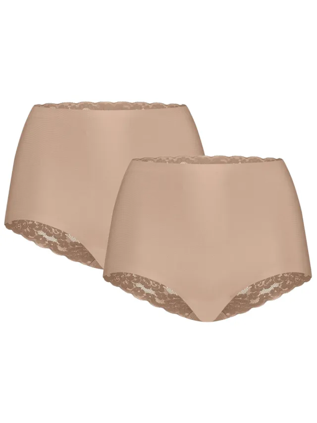 Ten Cate High Waist Lace Ondergoed Dames (2-pack)