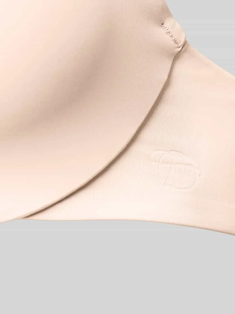 Triumph Gewatteerde beugelbeha met balconette-decolleté beige, foto 3