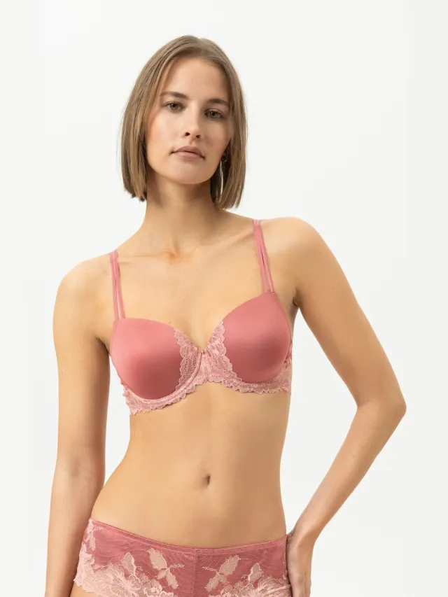 Mey Bi-stretch-beha | Full cup Serie Luxurious Dawn Blush rood
