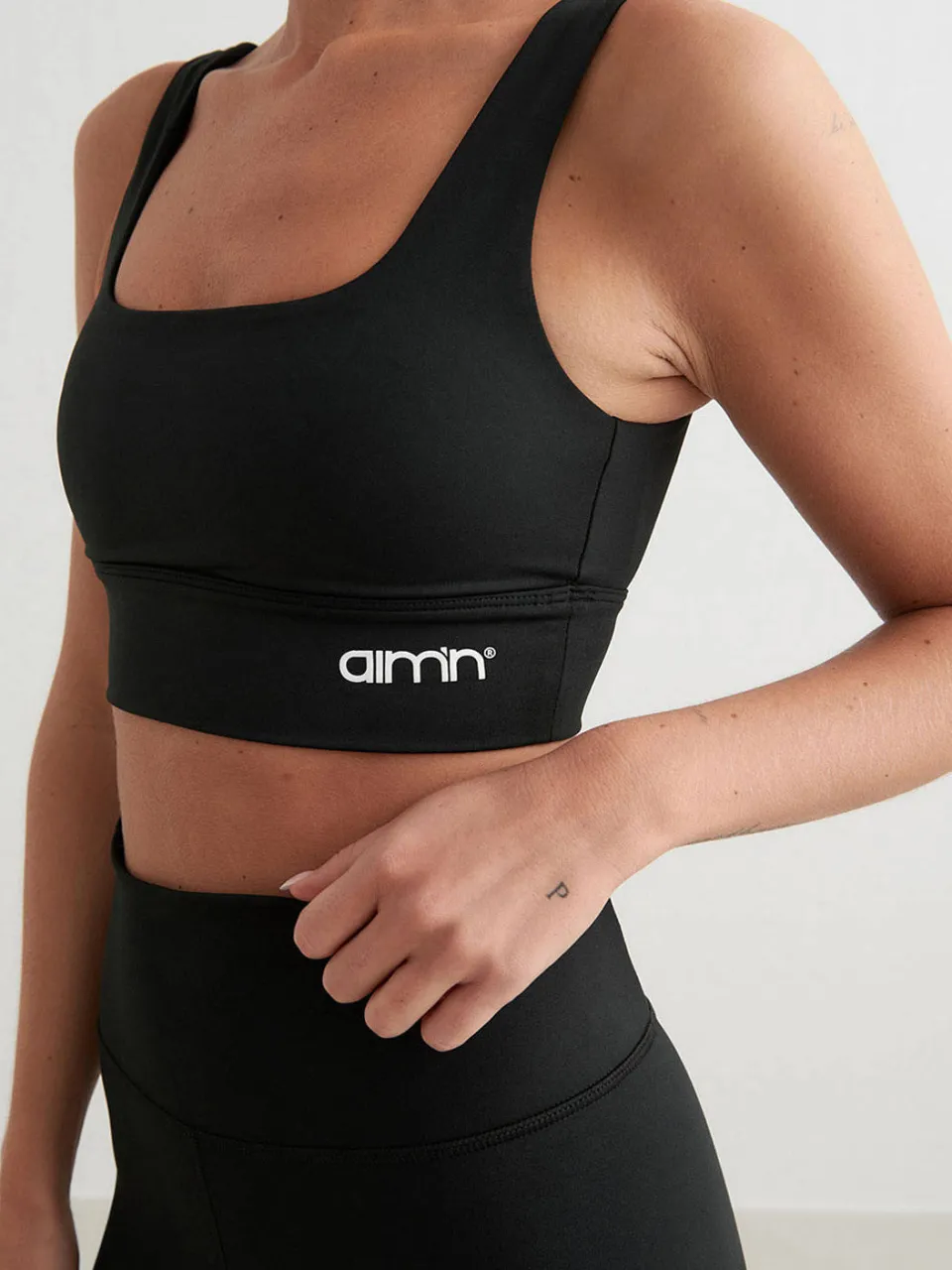 Aim'n sport-bh high support Core zwart, foto 6