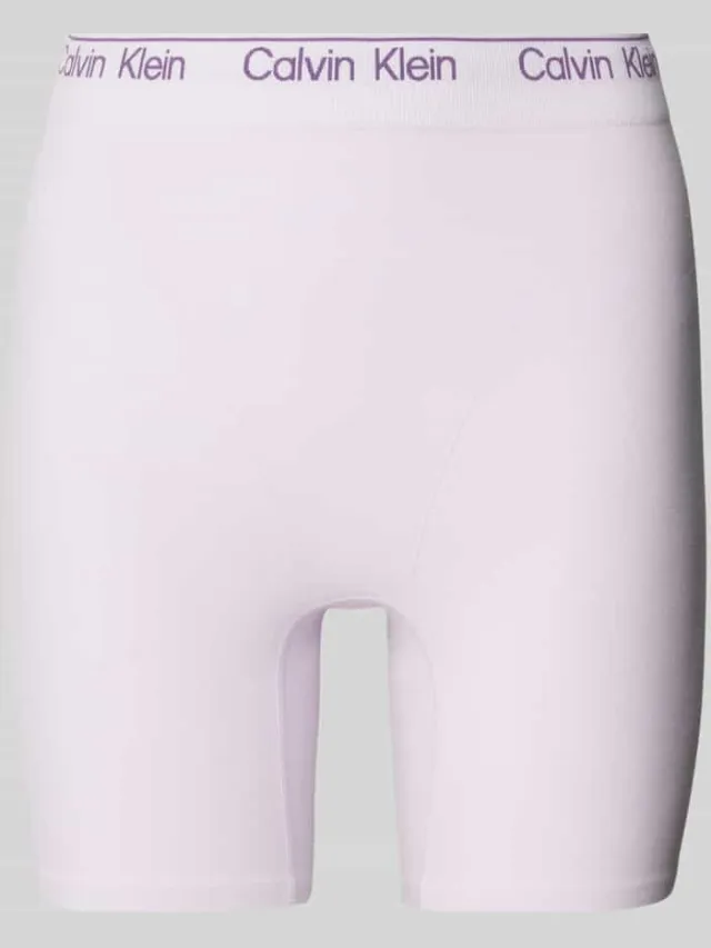Calvin Klein Broek met elastische band met label Lila