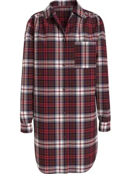 Tommy Hilfiger Nightdress Shirt Rood