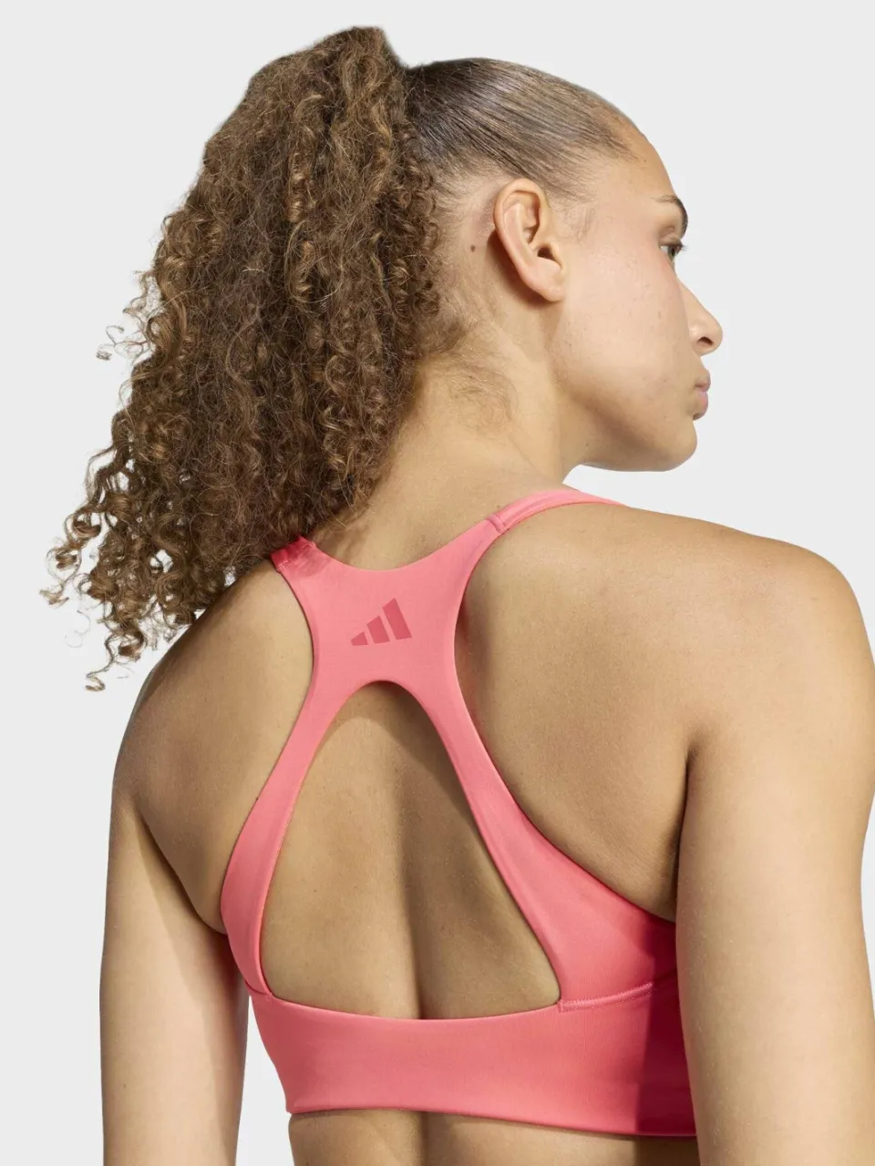 Adidas Performance Climacool sport-bh medium support zonder beugel - roze, foto 5