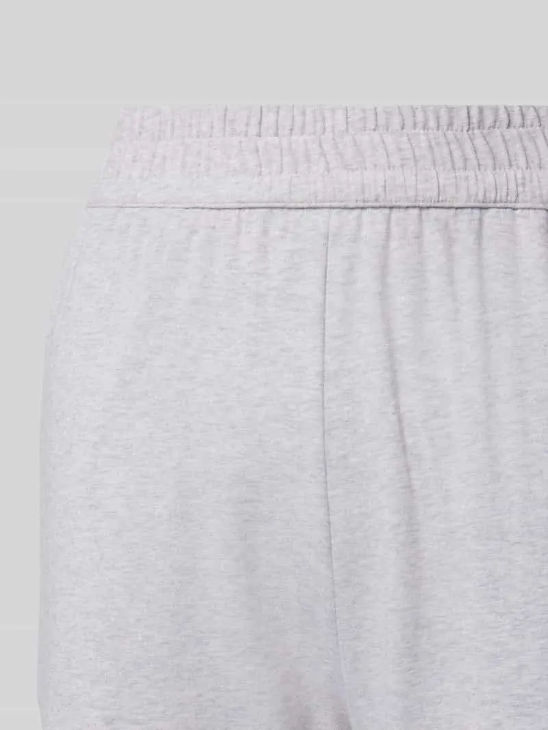 Schiesser Relaxed fit sweatpants met deelnaden lichtgrijs, foto 2