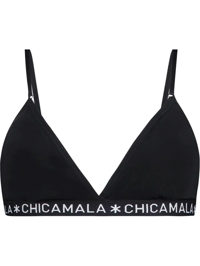 Chicamala Dames Tryangle top Zwart