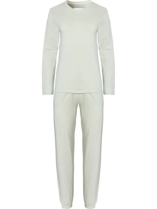 By Louise Dames Pyjama Set Lang Mint Groen