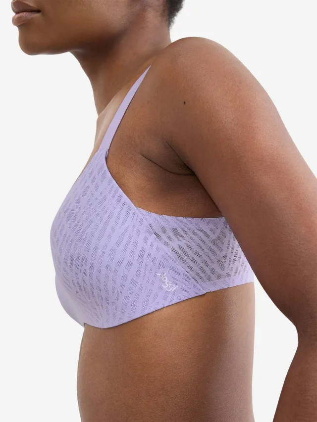 Sloggi T-Shirt-BH Blue ZERO Feel Bliss THE UP flieder