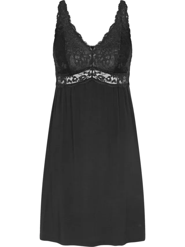 Triumph Timeless Sensuality NDK 01 Neglige - BLACK Zwart