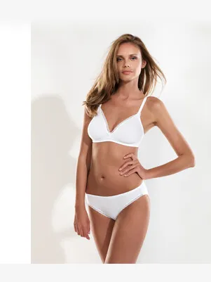 Lisca Anja katoenen slip wit