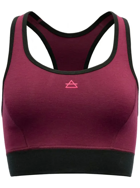 Devold Berle merinobh bordeaux Rood