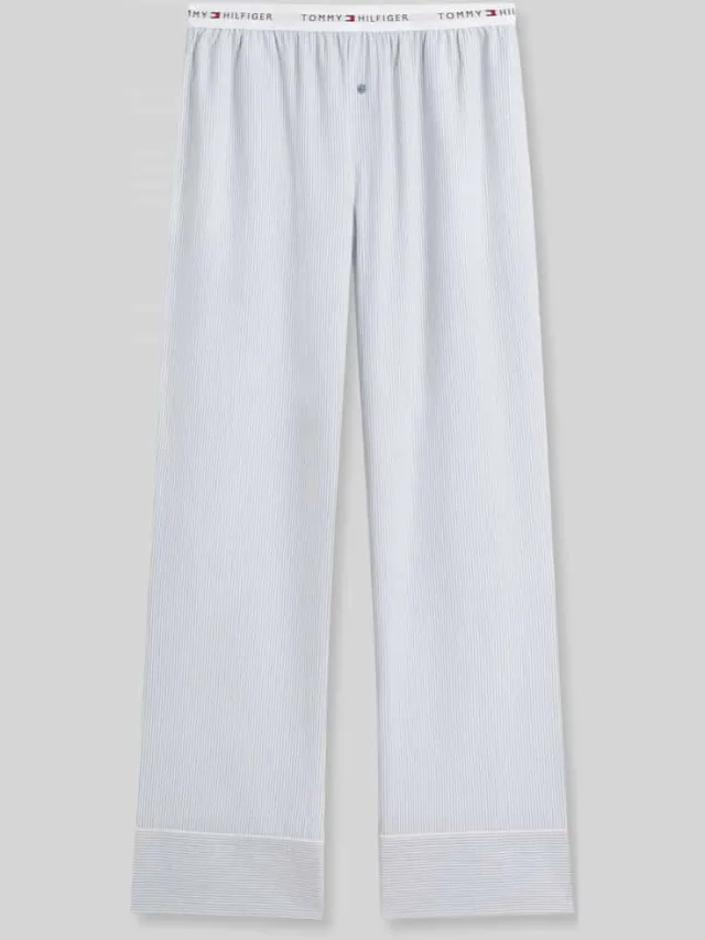 Tommy Hilfiger comfort fit pyjama van puur katoen lichtblauw, foto 2