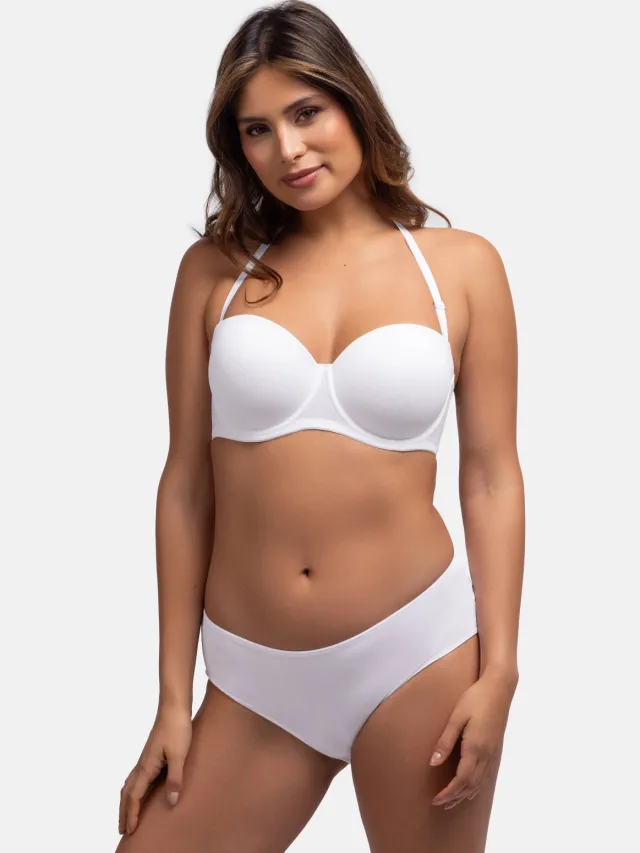 Dorina Michelle strapless balconette bh wit, foto 4