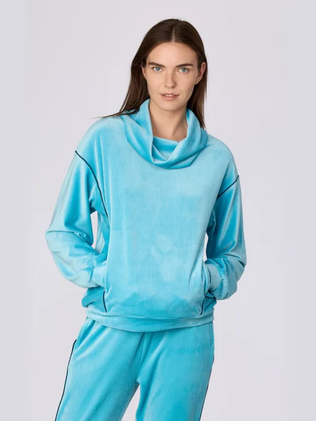 Woody Dames huispak blauw