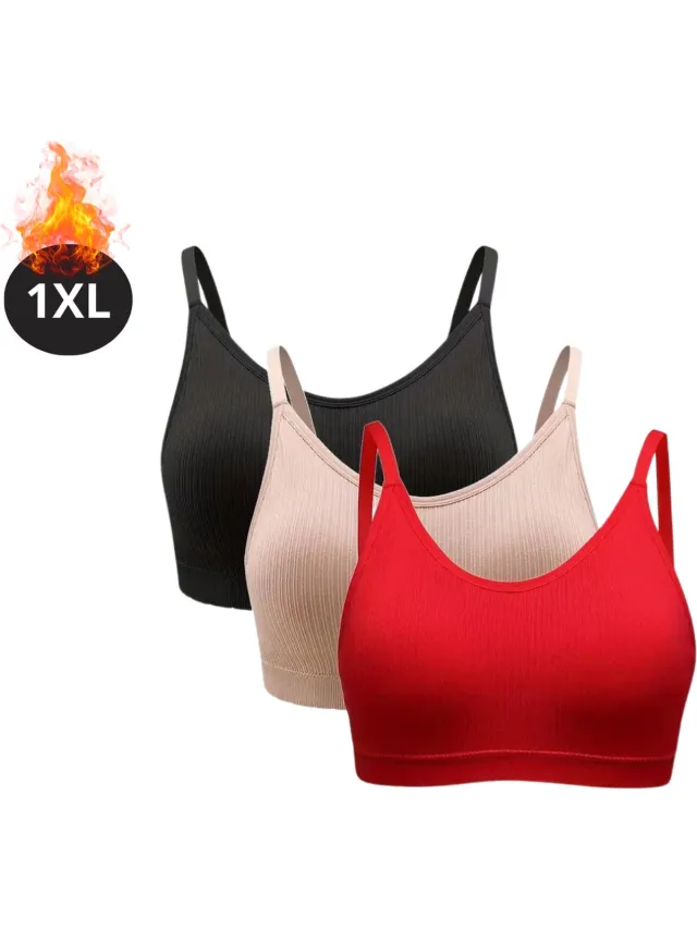 Livano BH Zonder Beugel - Zonder Bandjes - Push-up Bh's - Comfort Beha - Comfortabel - Sterk - Dames - Plus Size - Gemengd 3