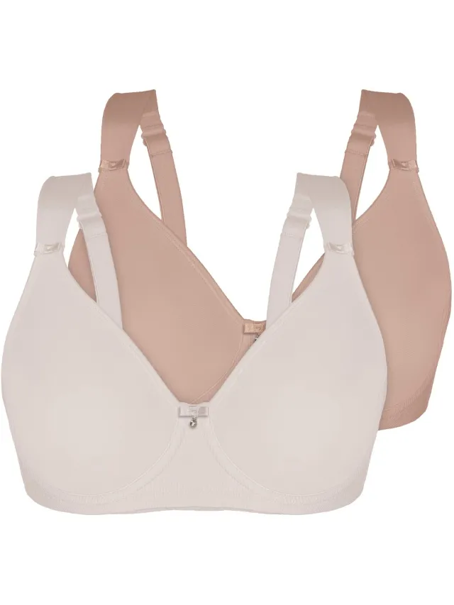 Sassa Voordeelpak van 2 minimizer-bh's met beugel Minimizer ivory-comfort skin