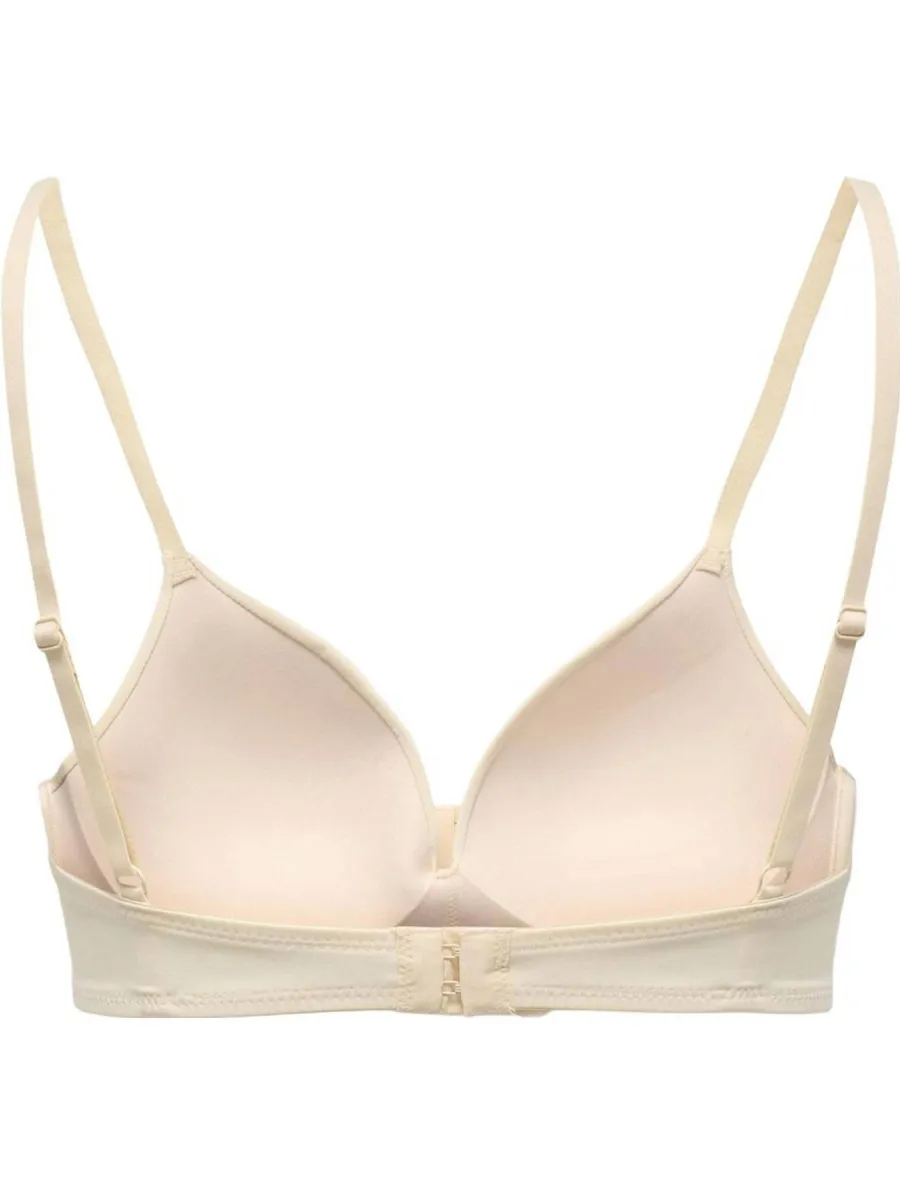 Only ONLTRACY voorgevormde bh zonder beugel beige, foto 3