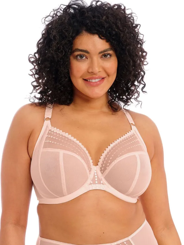 Elomi Matilda UW Plunge Bra Dames Beha - Maat 95I (EU) blush