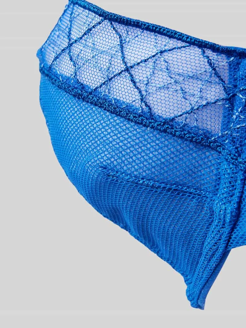 Triumph Beugel-bh met gestructureerd motief koningsblauw, foto 3