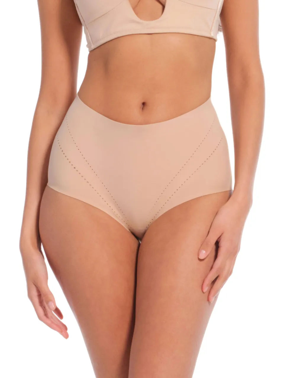 MAGIC Bodyfashion sterk corrigerende maxislip Dream Shaper beige, foto 5