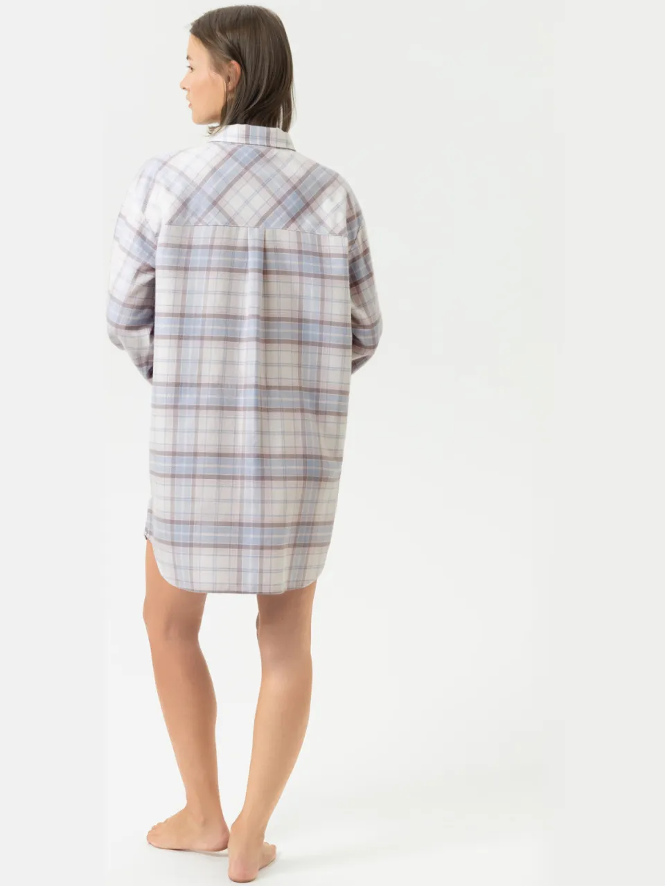 Mey Oversized nachthemd Serie Winter Sleep Powder Blue, foto 2