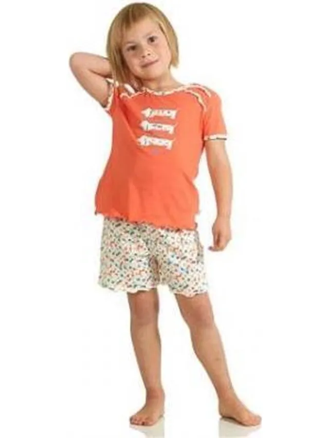 Eskimo shortama 116 oranje