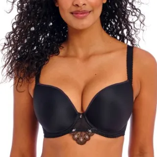 Freya Loveland UW Moulded Plunge T-shirt bh zwart