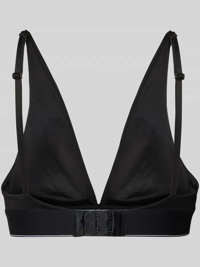 Calvin Klein slim fit bh met logo-stitching zwart, foto 2