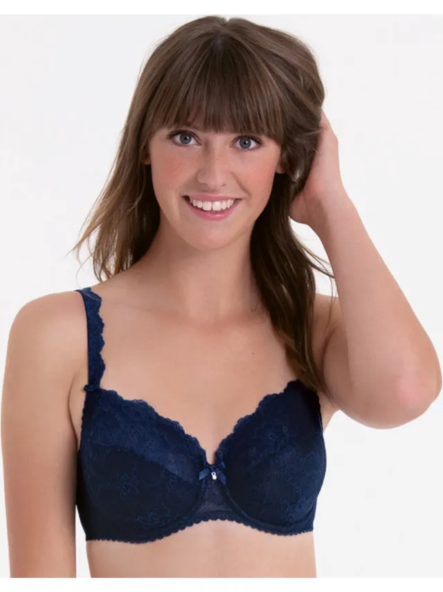 Rosa Faia Bobette Beugel BH Marine Blauw Blauw
